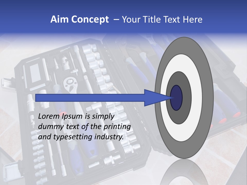 Work Box Car PowerPoint Template