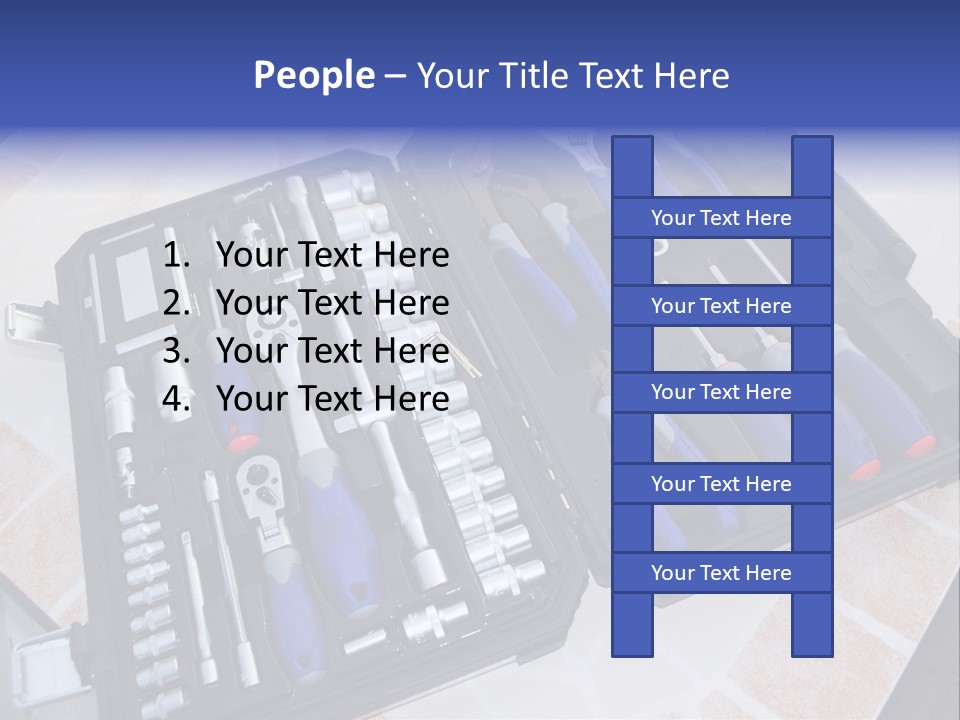 Work Box Car PowerPoint Template