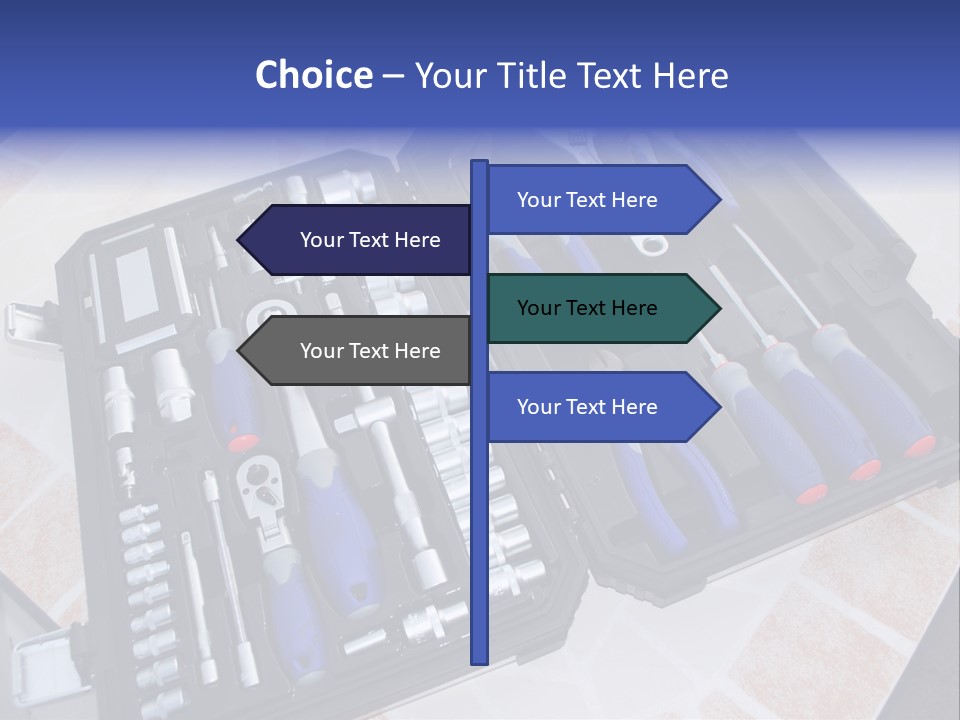 Work Box Car PowerPoint Template