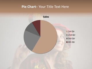 Teen Create Woman PowerPoint Template