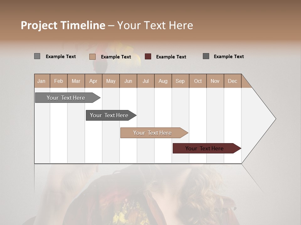 Teen Create Woman PowerPoint Template