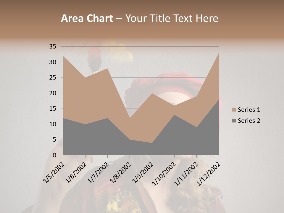 Teen Create Woman PowerPoint Template