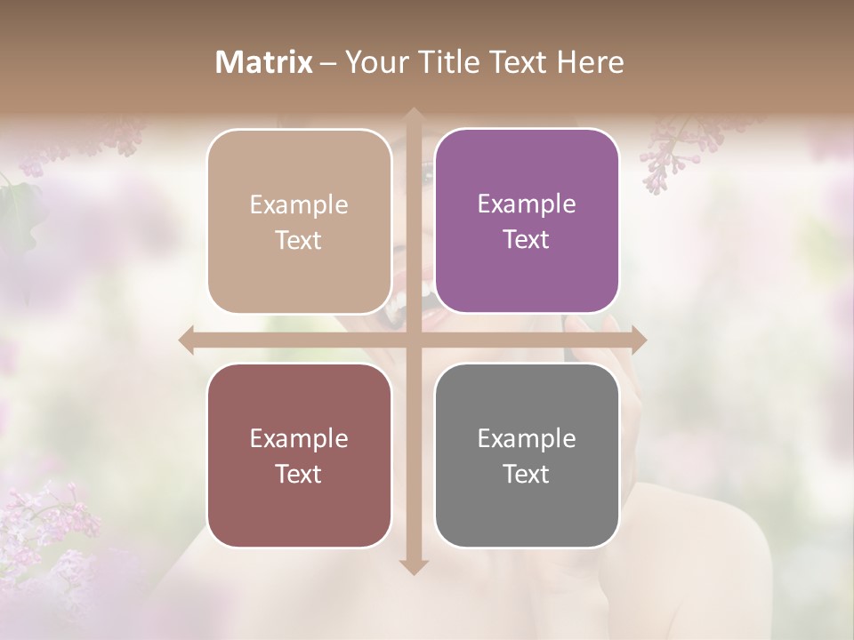 Skin Face Summer PowerPoint Template