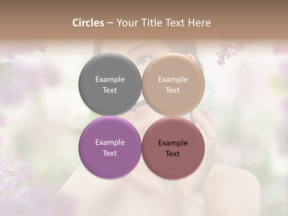 Skin Face Summer PowerPoint Template