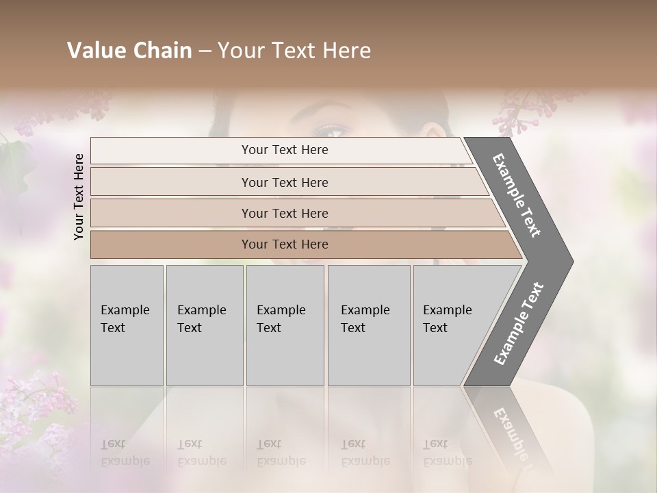Skin Face Summer PowerPoint Template