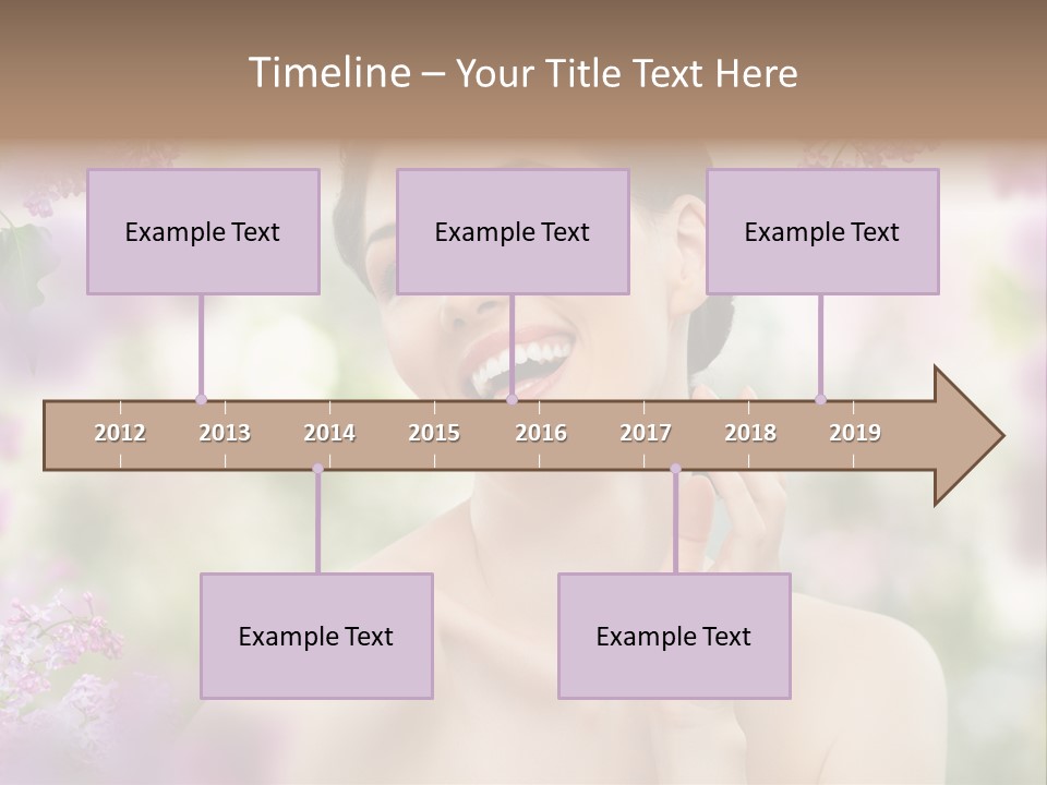 Skin Face Summer PowerPoint Template