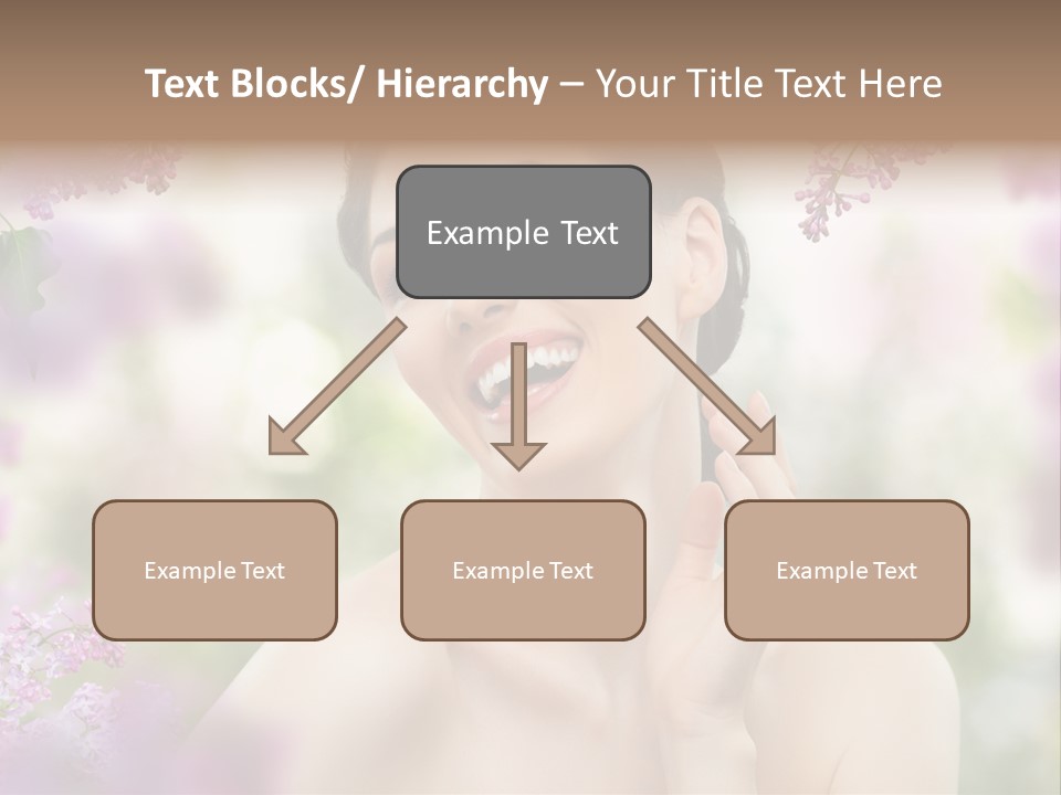 Skin Face Summer PowerPoint Template