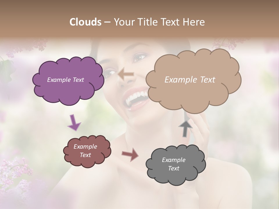 Skin Face Summer PowerPoint Template