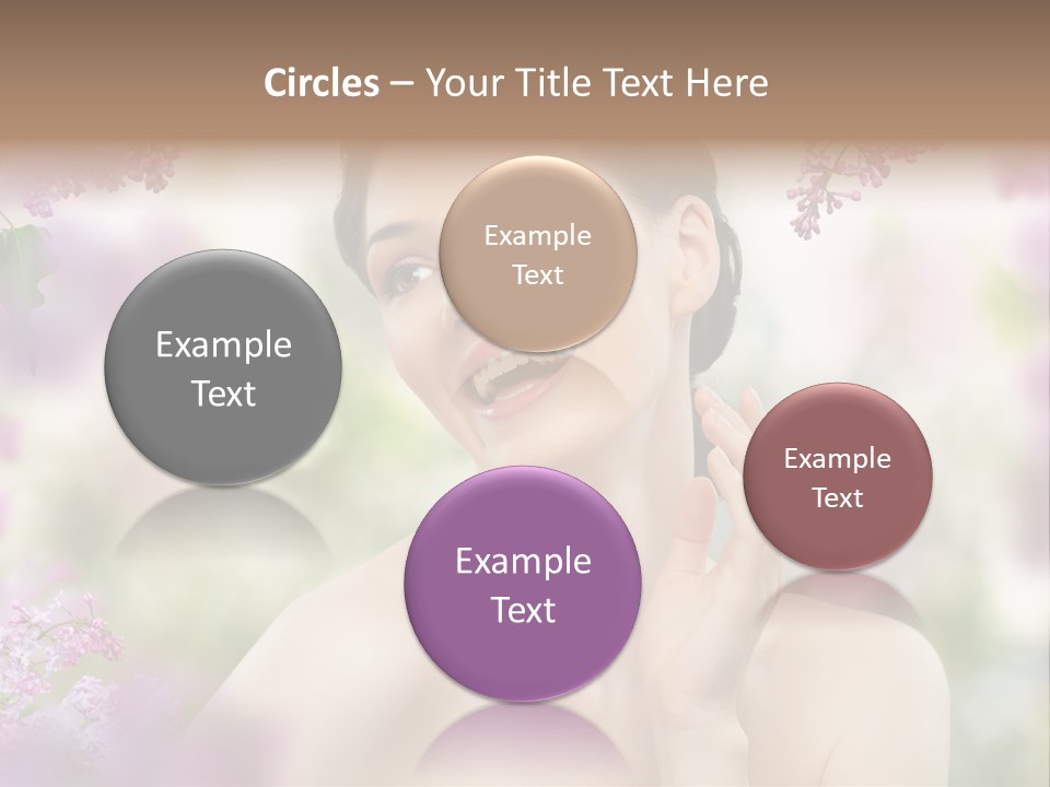 Skin Face Summer PowerPoint Template