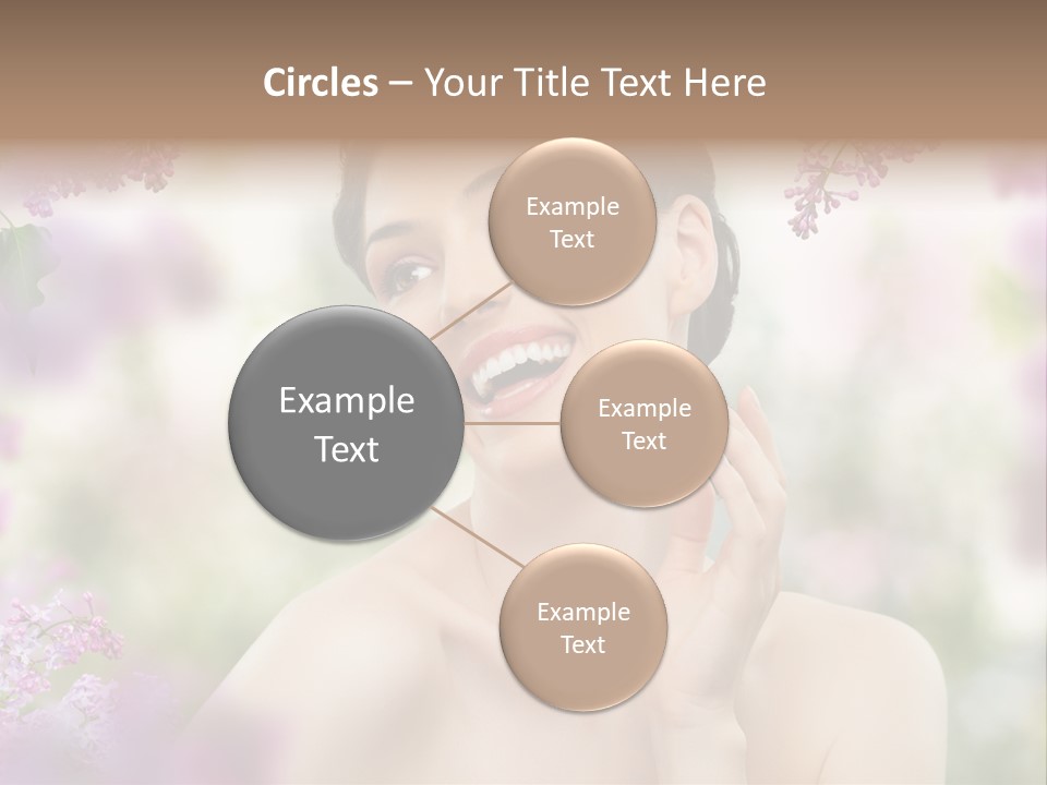 Skin Face Summer PowerPoint Template