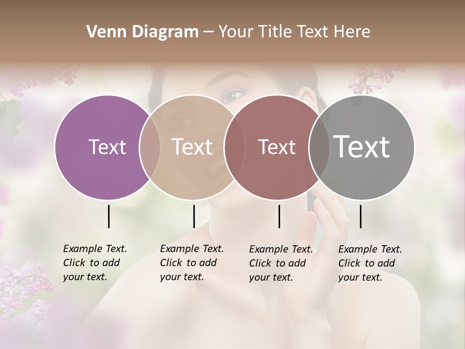 Skin Face Summer PowerPoint Template