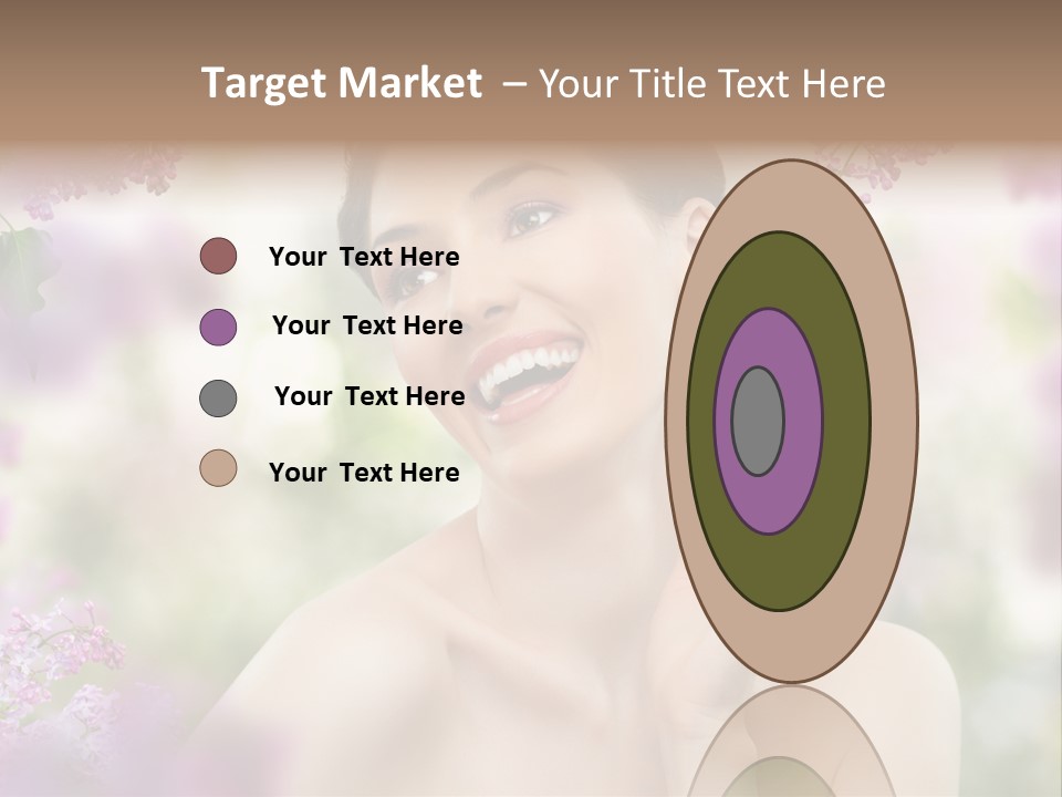 Skin Face Summer PowerPoint Template