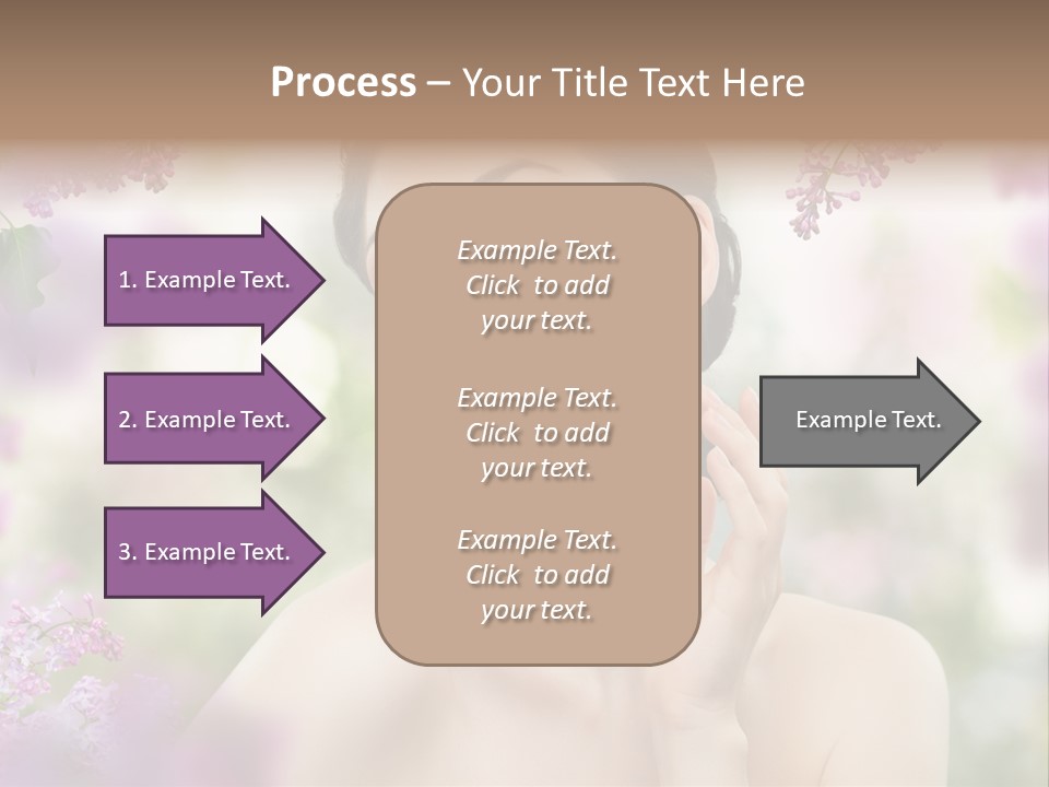 Skin Face Summer PowerPoint Template