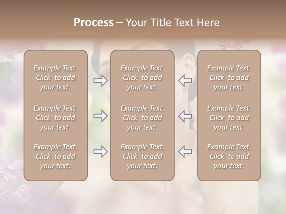 Skin Face Summer PowerPoint Template