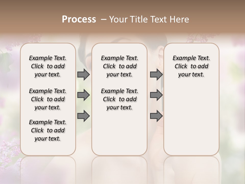Skin Face Summer PowerPoint Template