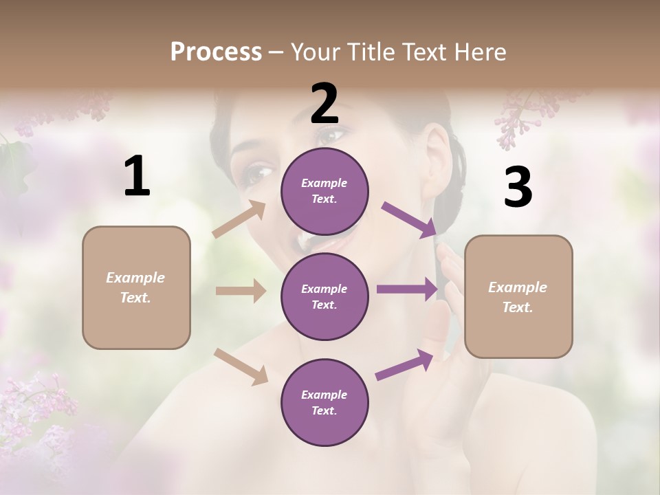 Skin Face Summer PowerPoint Template