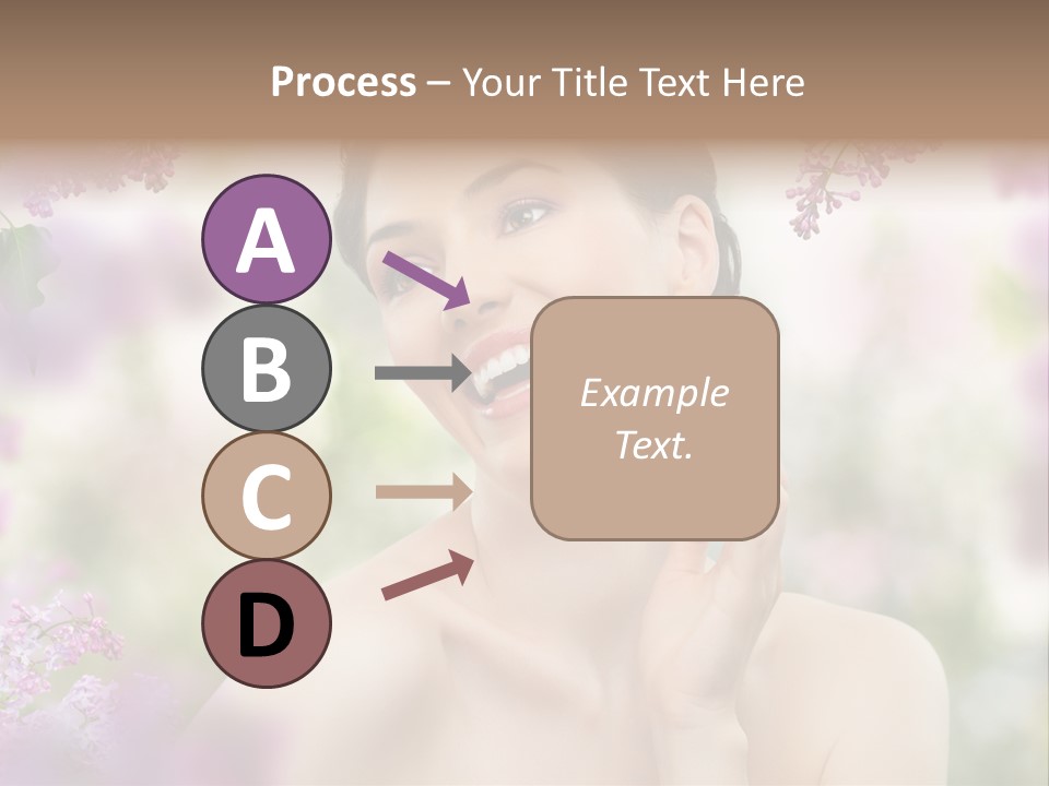 Skin Face Summer PowerPoint Template