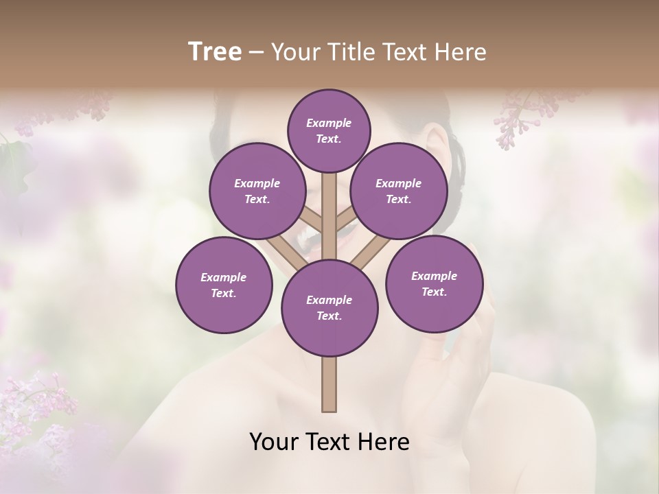 Skin Face Summer PowerPoint Template