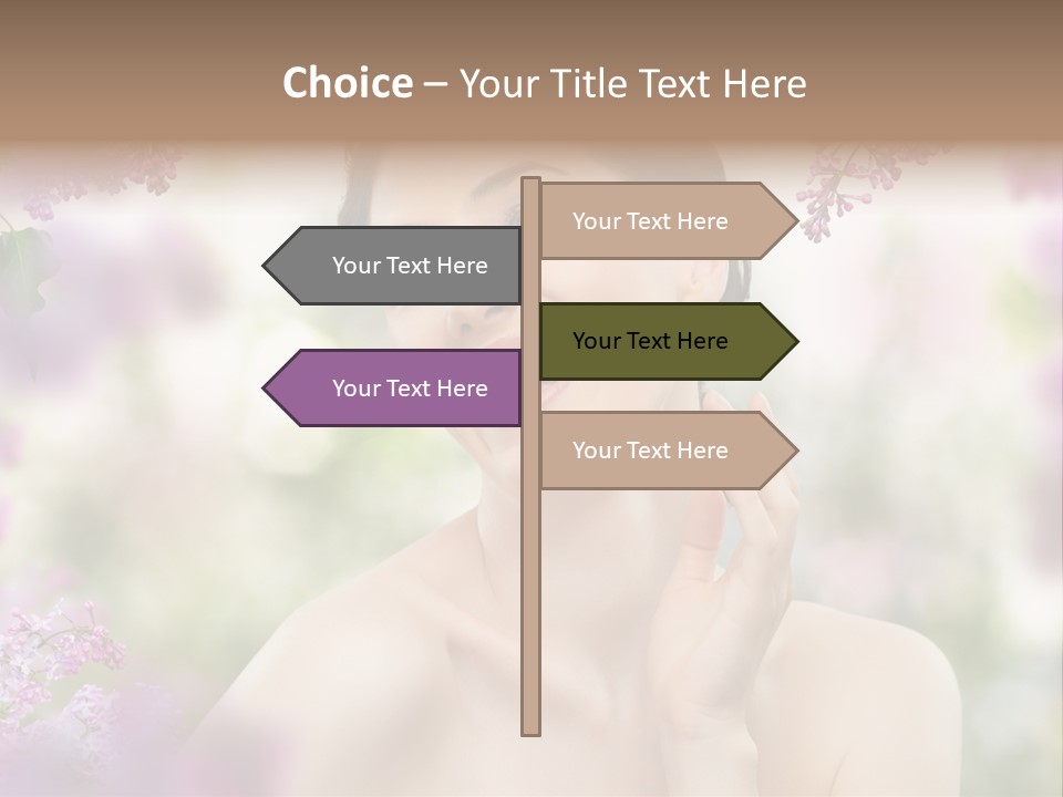 Skin Face Summer PowerPoint Template