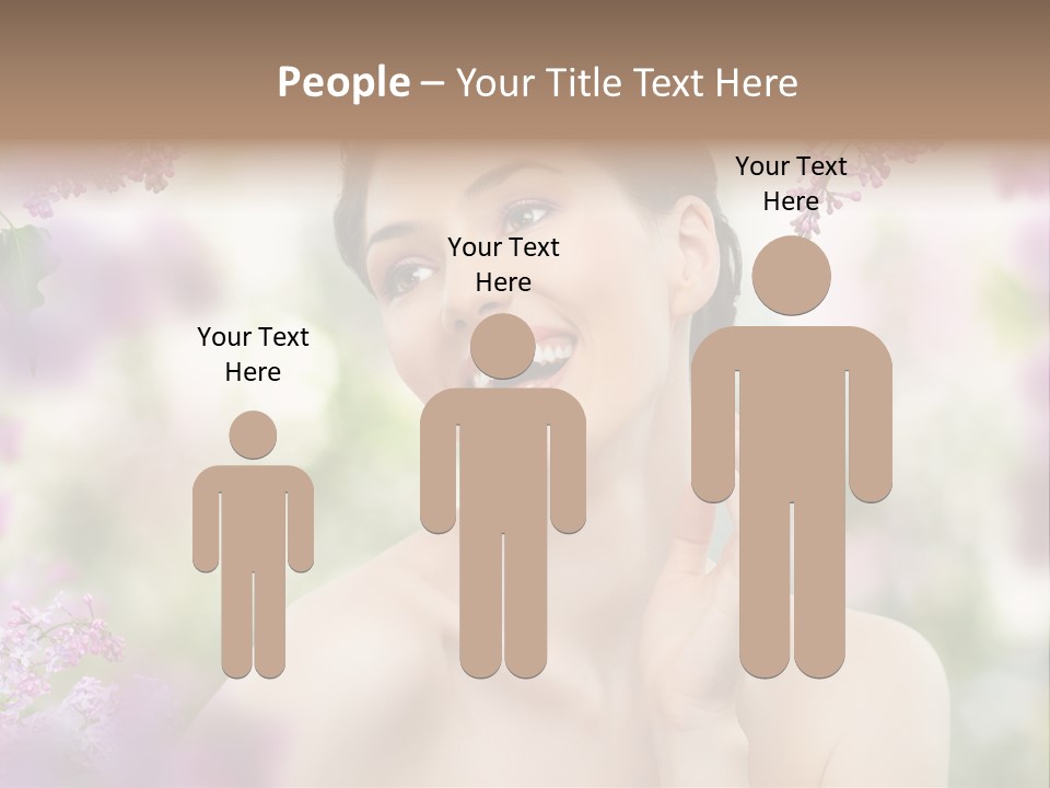 Skin Face Summer PowerPoint Template