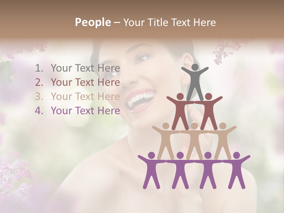 Skin Face Summer PowerPoint Template
