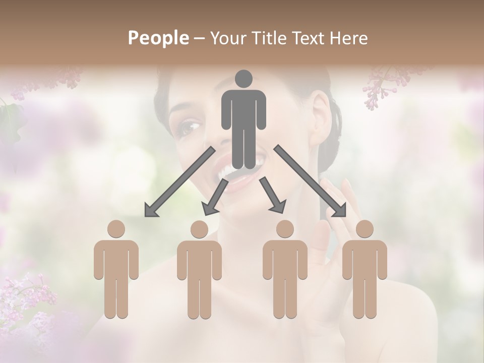 Skin Face Summer PowerPoint Template