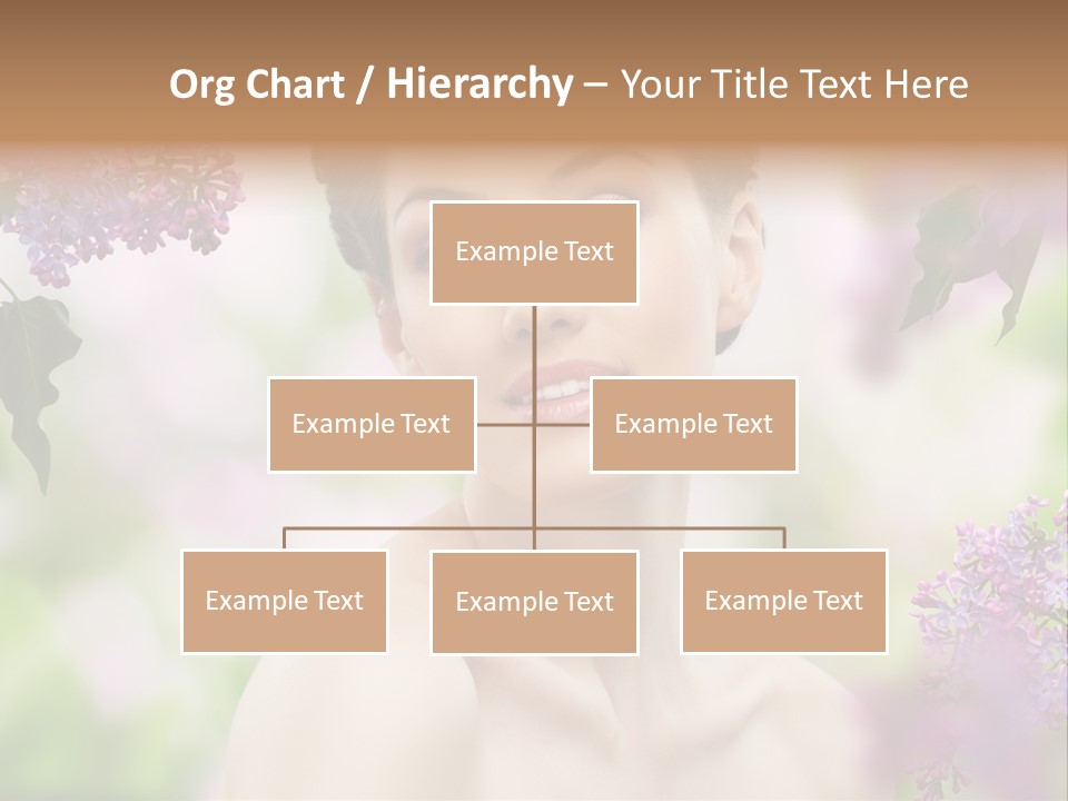 Skin Tree Human PowerPoint Template