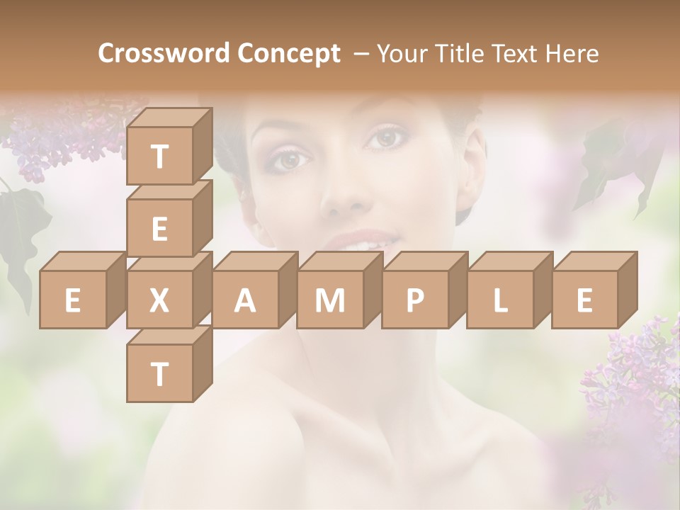 Skin Tree Human PowerPoint Template