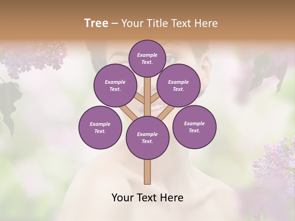 Skin Tree Human PowerPoint Template