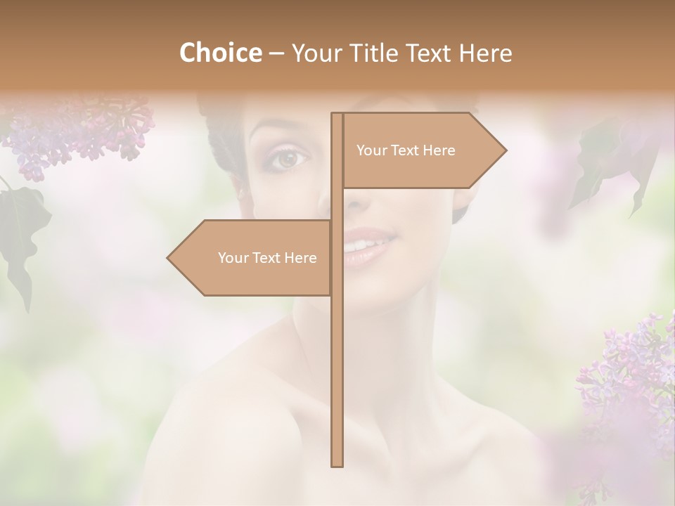 Skin Tree Human PowerPoint Template