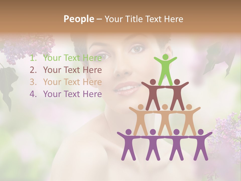 Skin Tree Human PowerPoint Template