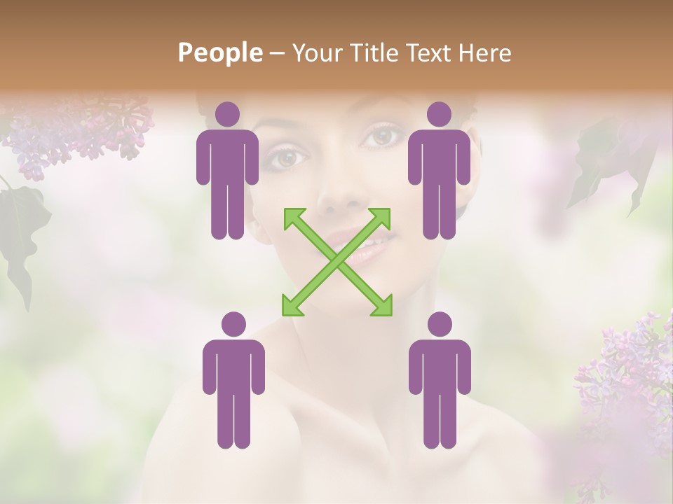 Skin Tree Human PowerPoint Template