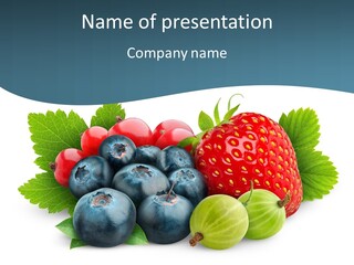 Red Black Raw PowerPoint Template