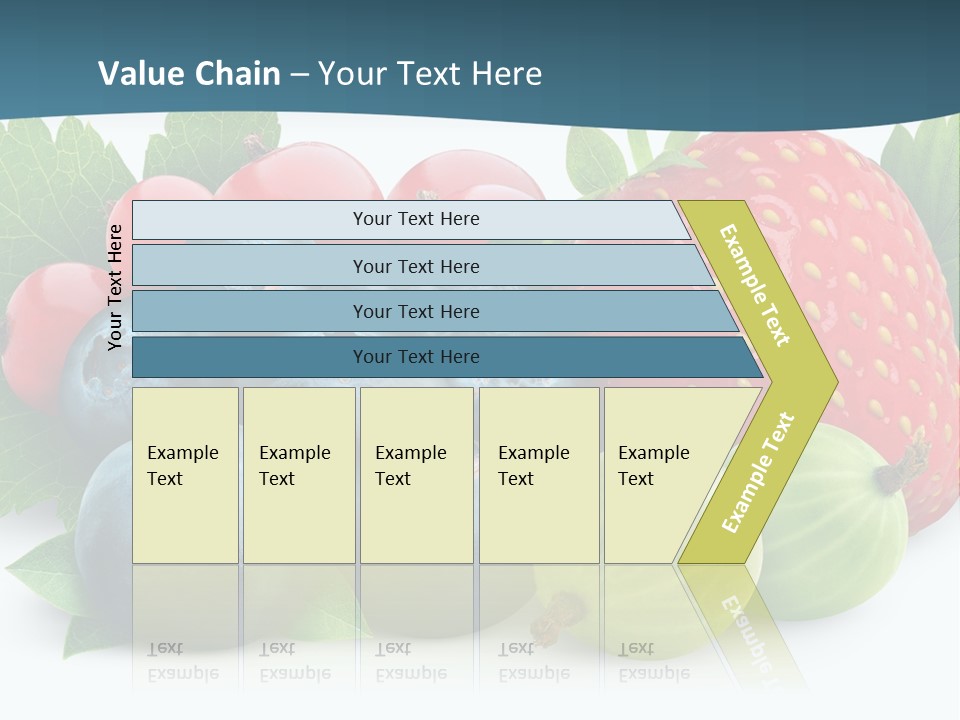 Red Black Raw PowerPoint Template