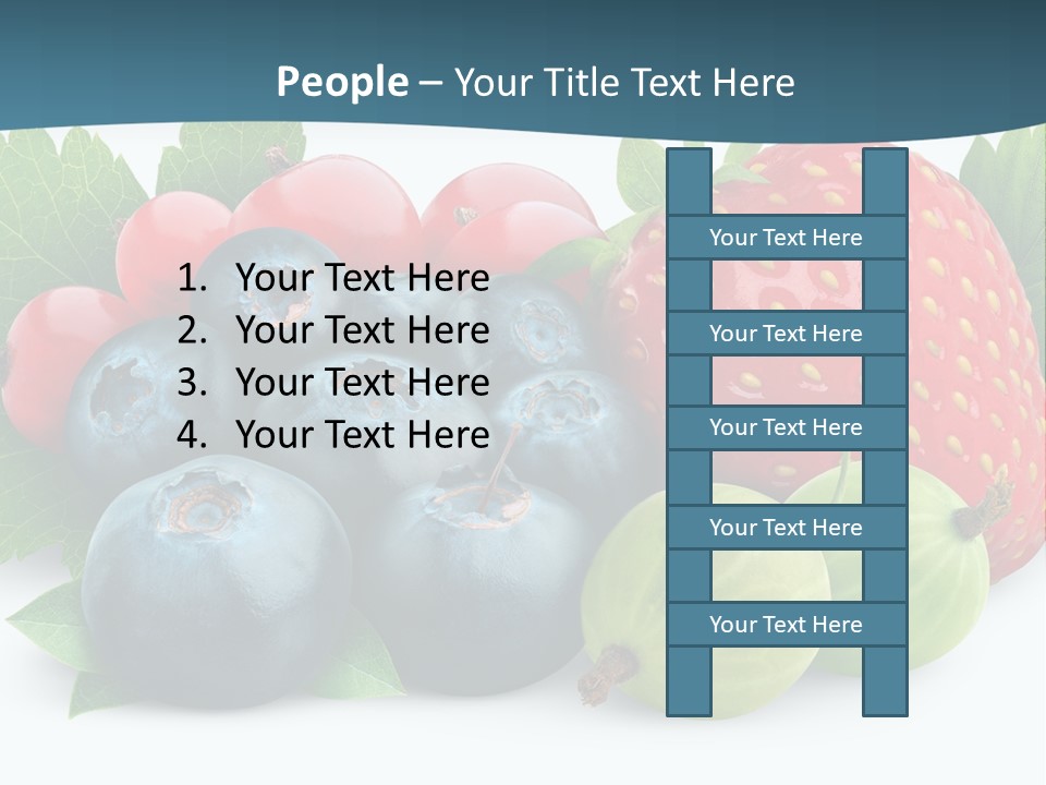 Red Black Raw PowerPoint Template