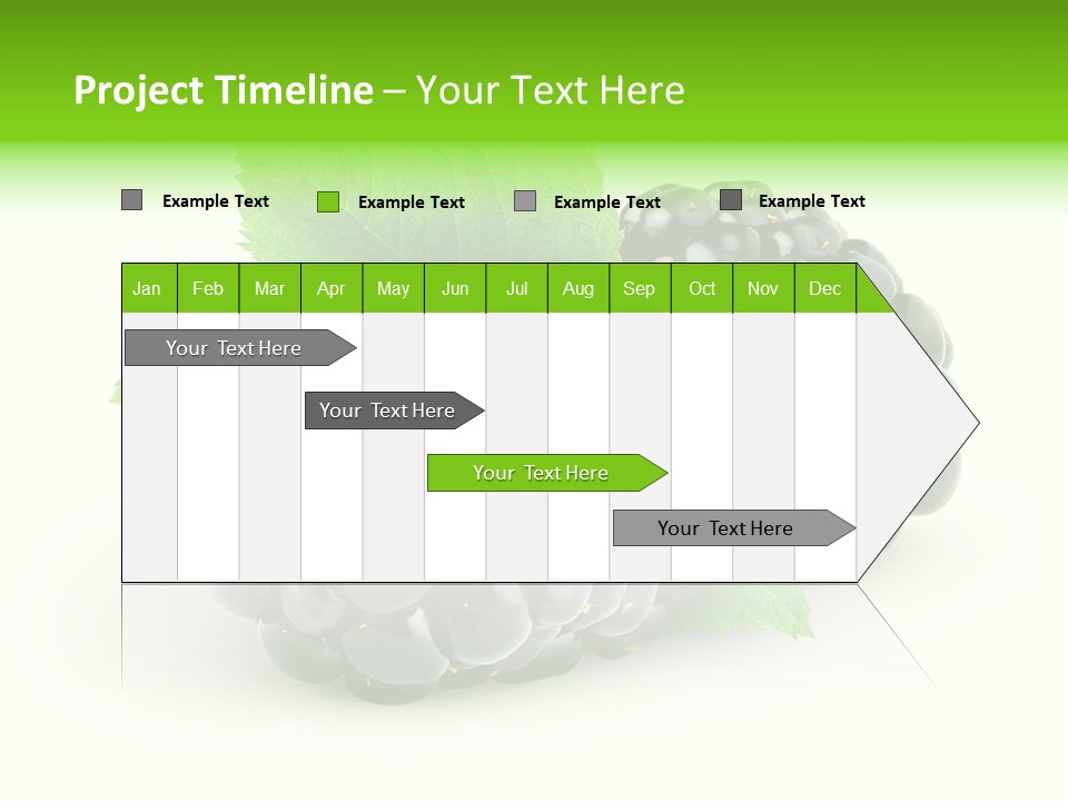 Juicy Healthy Dewberry PowerPoint Template