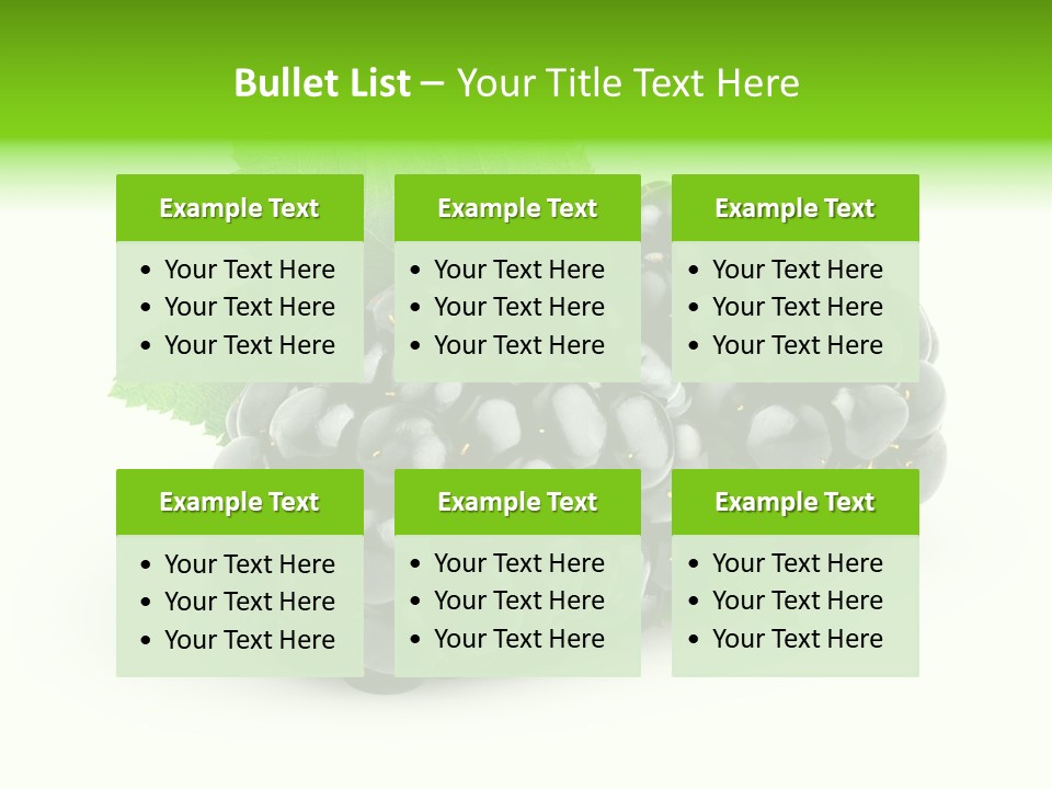 Juicy Healthy Dewberry PowerPoint Template