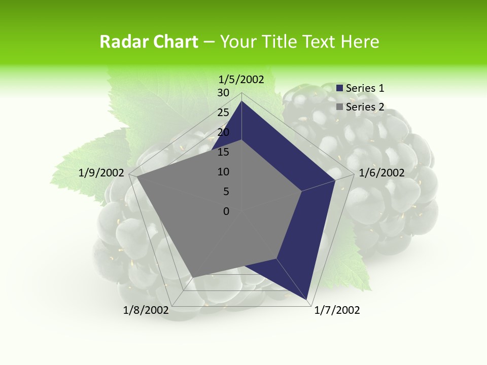 Juicy Healthy Dewberry PowerPoint Template