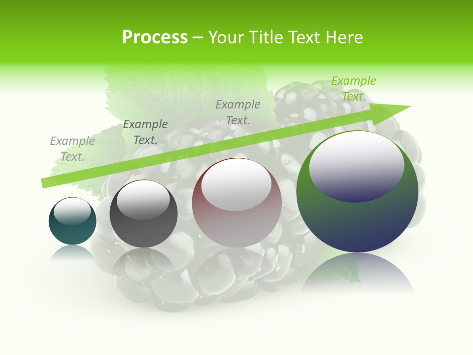 Juicy Healthy Dewberry PowerPoint Template