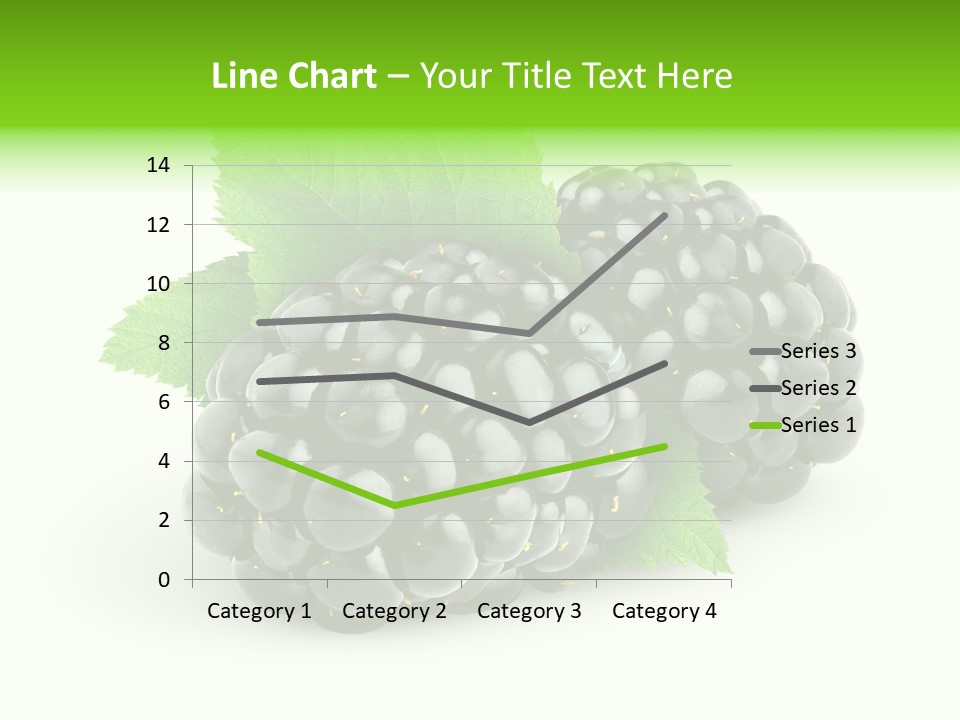 Juicy Healthy Dewberry PowerPoint Template