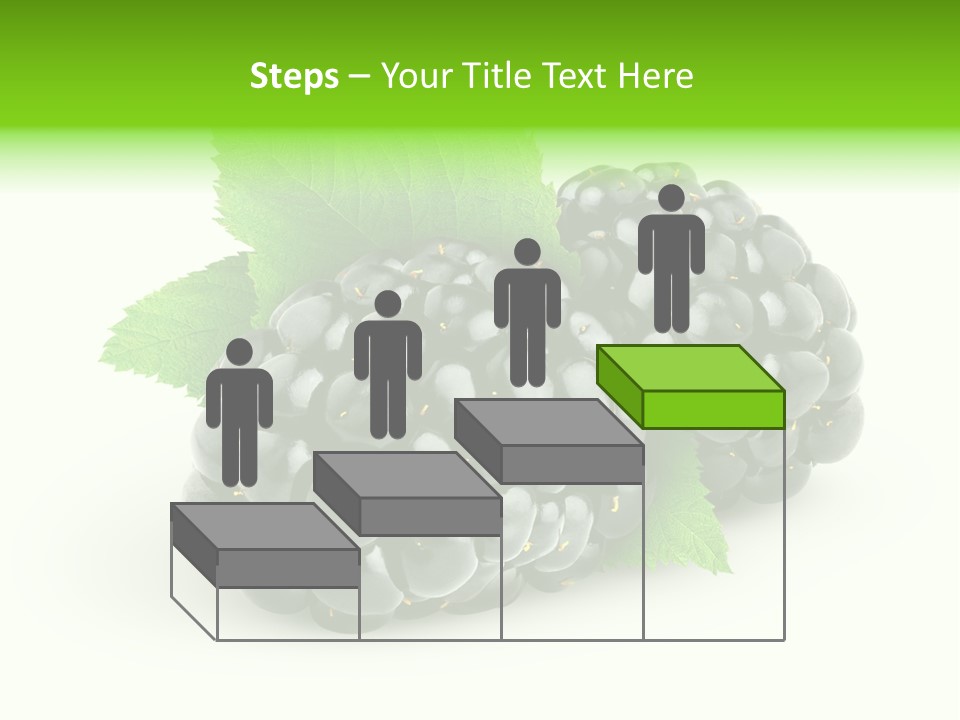 Juicy Healthy Dewberry PowerPoint Template