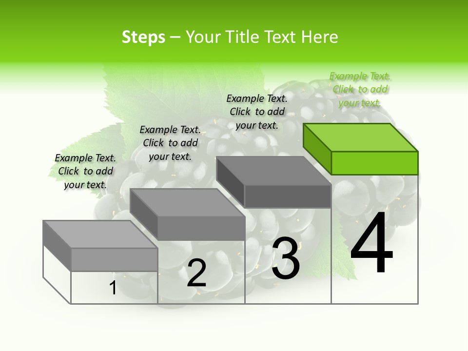 Juicy Healthy Dewberry PowerPoint Template