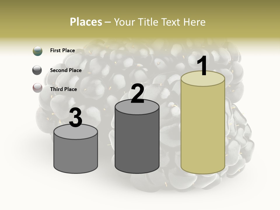 Studio Shot Shiny Macro PowerPoint Template