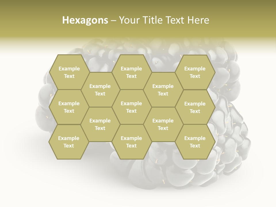 Studio Shot Shiny Macro PowerPoint Template