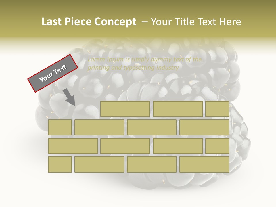 Studio Shot Shiny Macro PowerPoint Template
