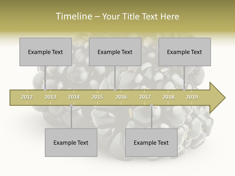 Studio Shot Shiny Macro PowerPoint Template