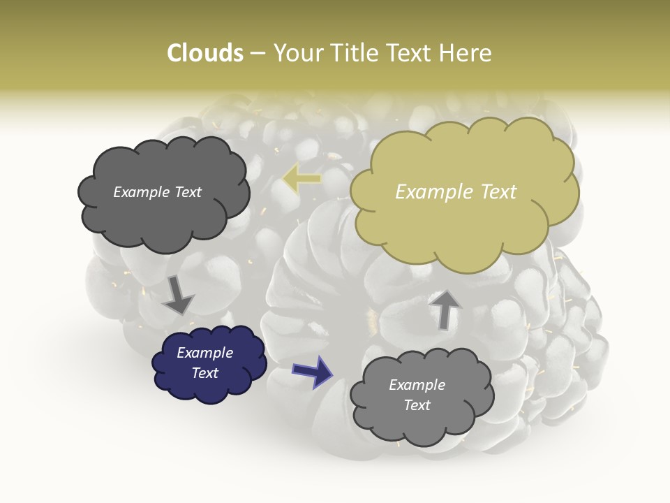 Studio Shot Shiny Macro PowerPoint Template