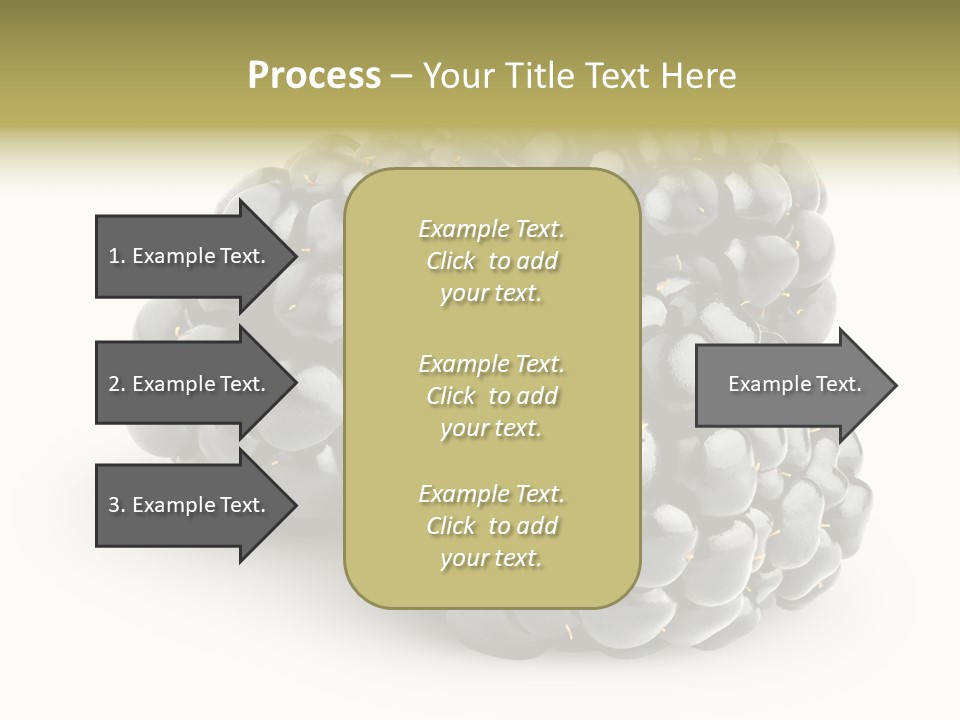 Studio Shot Shiny Macro PowerPoint Template