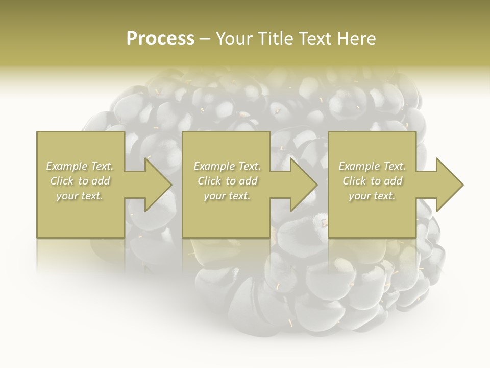 Studio Shot Shiny Macro PowerPoint Template