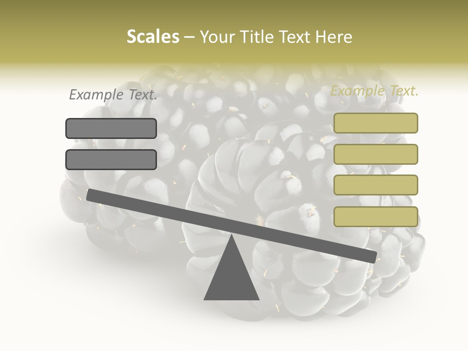 Studio Shot Shiny Macro PowerPoint Template